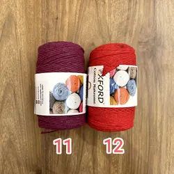 مکرومه کتان 3 سوزنه آکسفورد