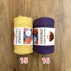 مکرومه کتان 3 سوزنه آکسفورد