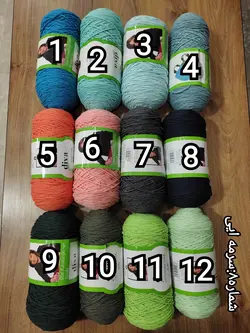 مکرومه کتان 2 سوزنه