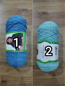 مکرومه کتان 2 سوزنه