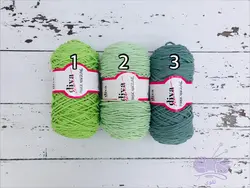 مکرومه کتان سه سوزنه دیوا