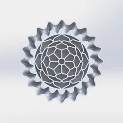 مهر کلمپه دور پیچ - کد 505