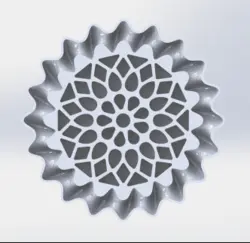مهر کلمپه دور پیچ - کد 503