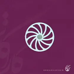 برنجی فرفره ای - کد 362