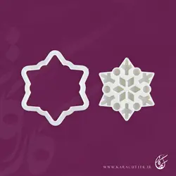 طرح برف برجسته - کد 360