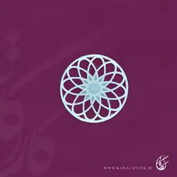 مهر برنجی سنتی - کد 342