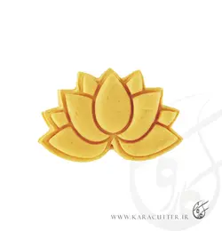 کاتر سنتی گل نیلوفر آبی- کد101