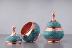 قندان 4 فیروزه کوبی