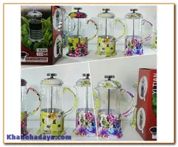 فرنچ پرس طرح دار ۶۰۰ سی سی