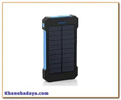 پاوربانک خورشیدی GRDE Solar Charger Dual USB 8000mah