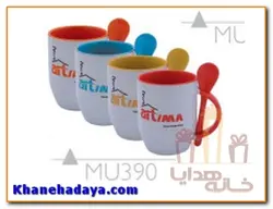 ماگ سرامیکی قاشق دار