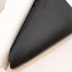 لایی حریر سفید و مشکی