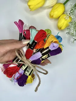 پک نخ گلدوزی پنگوئن ۶۰ عددی