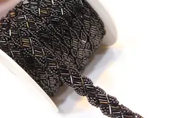 یراق ملیله دوزی مشکی