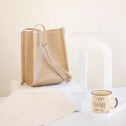 کیف زنانه پایین چهار گره - کد : (19749)