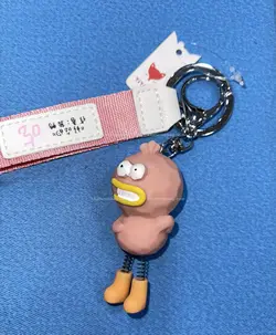 جاکلیدی بند دار طرح اردک پا فنر (وارداتی) کد 11856