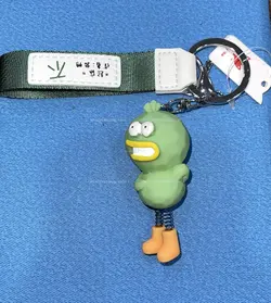 جاکلیدی بند دار طرح اردک پا فنر (وارداتی) کد 11856