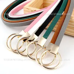 کمربند باریک سگک گرد (وارداتی) کد 15181