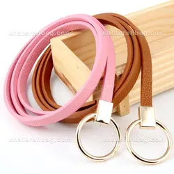 کمربند باریک سگک گرد (وارداتی) کد 15181