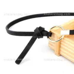 کمربند باریک سگک گرد (وارداتی) کد 15181