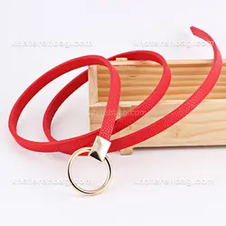 کمربند باریک سگک گرد (وارداتی) کد 15181