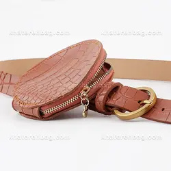 کمربند کروکدیل کیف گرد (وارداتی) کد 15193