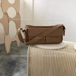 کیف زنانه دسته قرقره جلو دو جیب (وارداتی) 14057