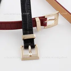 کمربند زنانه سگک مربع پل دار کروکدیل (وارداتی) کد 14651