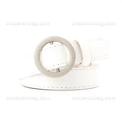 کمربند زنانه سگک گرد (وارداتی) کد 14617