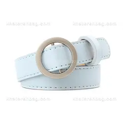 کمربند زنانه سگک گرد (وارداتی) کد 14617