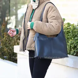 کیف دو لبه دوخت ساده - کد : (25479)