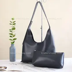 کیف دو لبه دوخت ساده - کد : (25479)