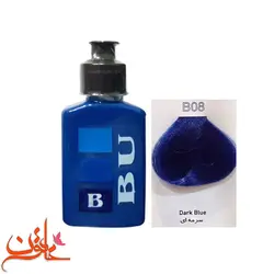 قیمت رنگ موی فانتزی ژله ای بیو رنگ سرمه ای B8