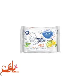 خرید دستمال مرطوب دافی حاوی عصاره لیمو و خیار|فروشگاه خاتون