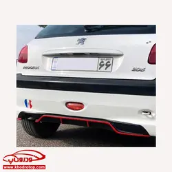 دیفیوزر عقب پژو 206 Peugeot 206 rear bumper diffuser