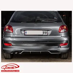 دیفیوزر عقب پژو 207 Peugeot 207 rear bumper diffuser