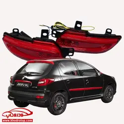 مه شکن پژو 207 Peugeot 207 3D Neon Fog Lights
