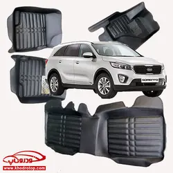 زیرپایی سه بعدی_کیا سورنتو Kia-Sorento2017