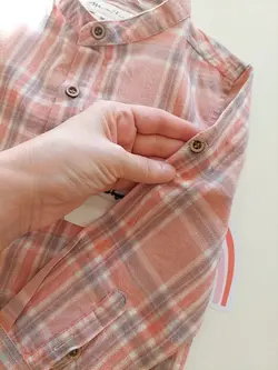 شومیز پسرانه می می چهار خونه بزرگ کد 2000