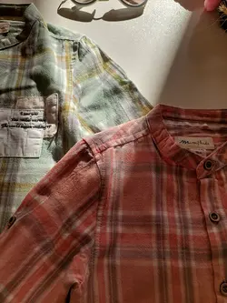 شومیز پسرانه می می چهار خونه بزرگ کد 2000