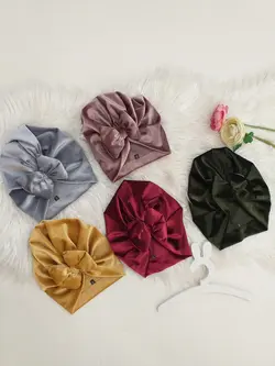 کلاه توربان پاپیونی کد296