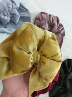 کلاه توربان پاپیونی کد296