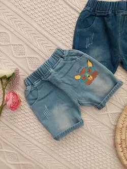 شورتک جین فانتزی کد 575