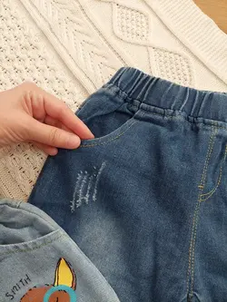 شورتک جین فانتزی کد 575