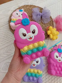 کیف سیلیکونی مدل خرگوش پاپتی کد 597