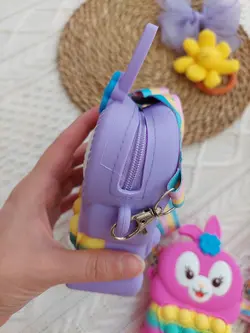 کیف سیلیکونی مدل خرگوش پاپتی کد 597