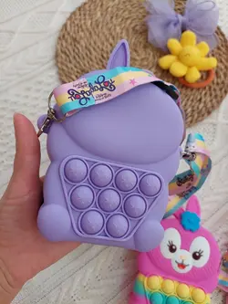 کیف سیلیکونی مدل خرگوش پاپتی کد 597