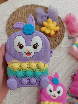 کیف سیلیکونی مدل خرگوش پاپتی کد 597