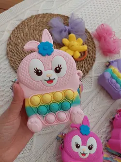 کیف سیلیکونی مدل خرگوش پاپتی کد 597