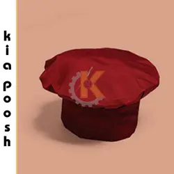 کلاه مدل سرآشپز کد KPC004